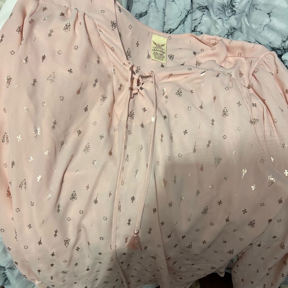 Cute pink blouse